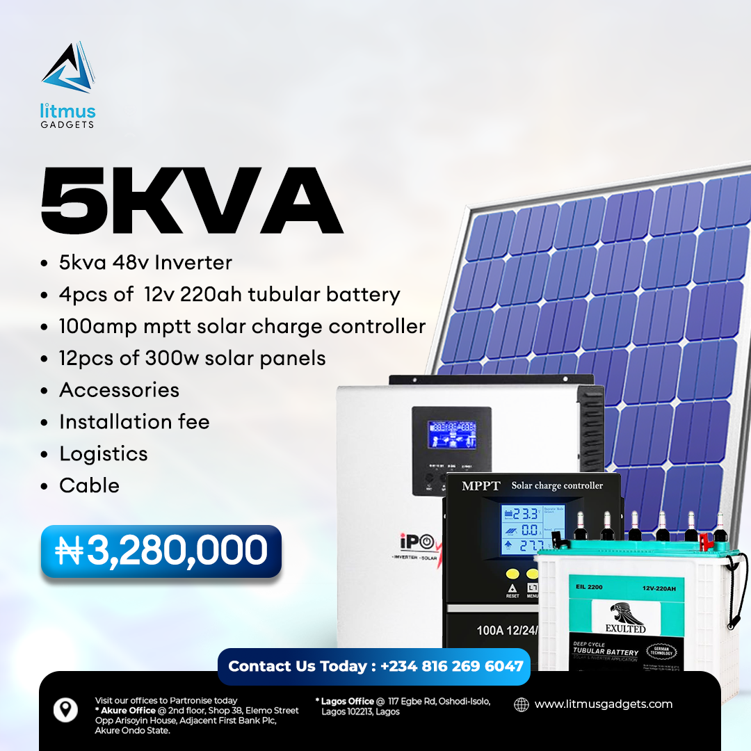 5.5kva(solar packages)