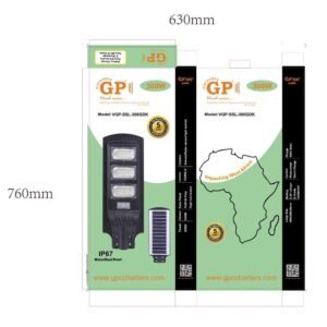 Original GP 800w Solar Security Street Light